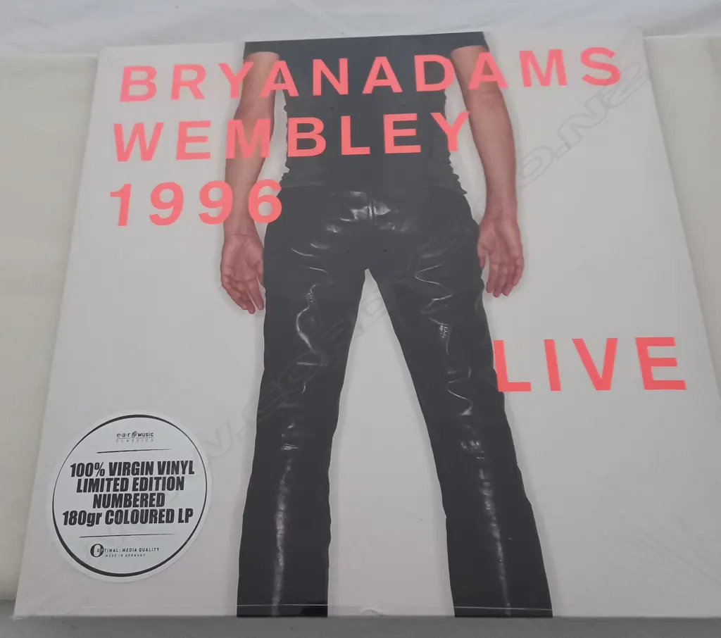 Bryan Adams, Wembley 1996 Live, (Sealed Album) Image 1++